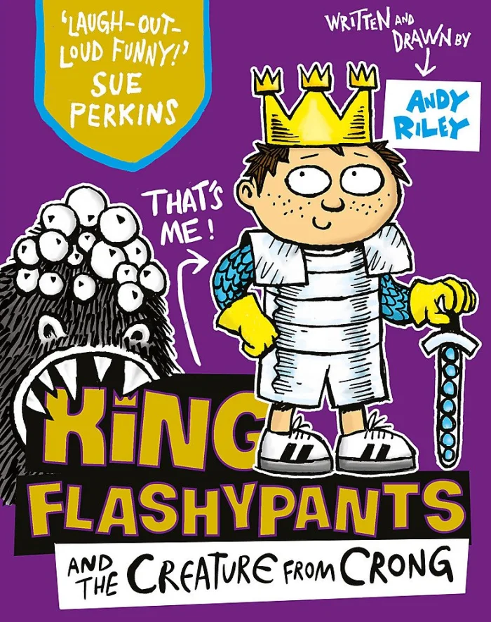 King Flashypants and the Creature From Crong (2), anglická kniha