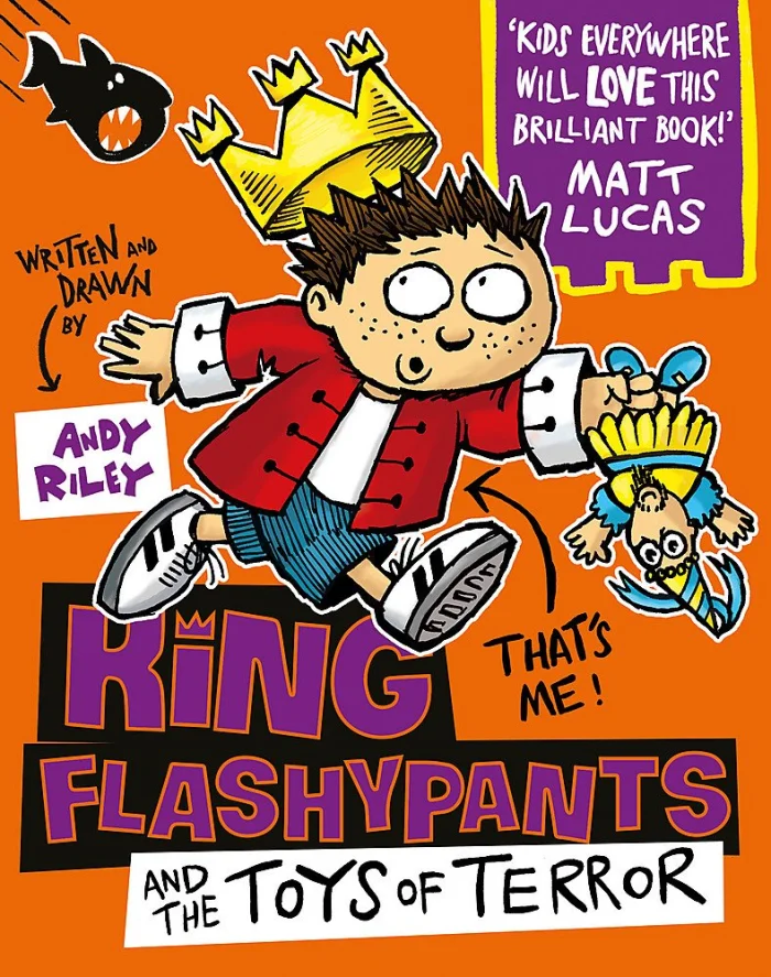 King Flashypants and the Toys of Terror (3), anglická kniha