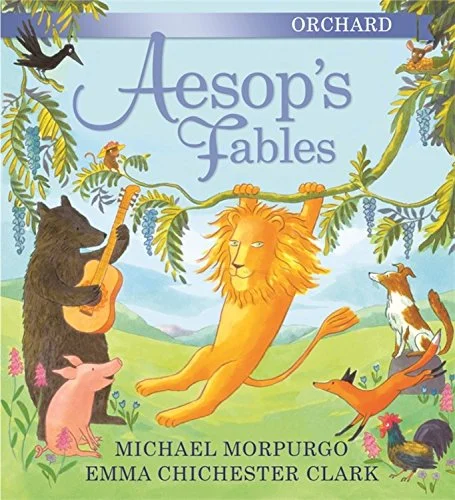 Orchard Aesop's Fables, anglická kniha
