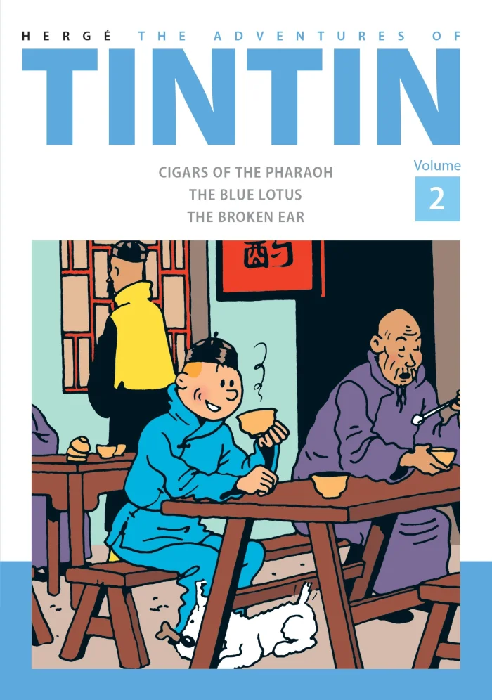 The Adventures of Tintin Volume 2, anglická kniha - komiks