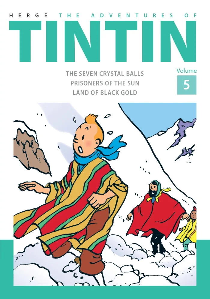 The Adventures of Tintin Volume 5, anglická kniha - komiks