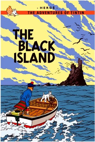 The Black Island, anglická kniha - komiks