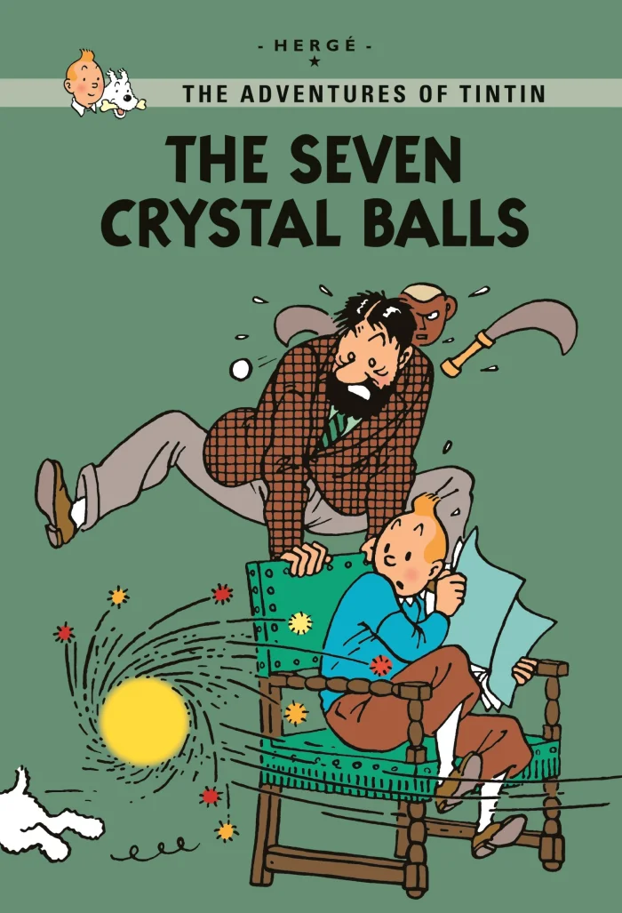 The Seven Crystal Balls, anglická kniha - komiks