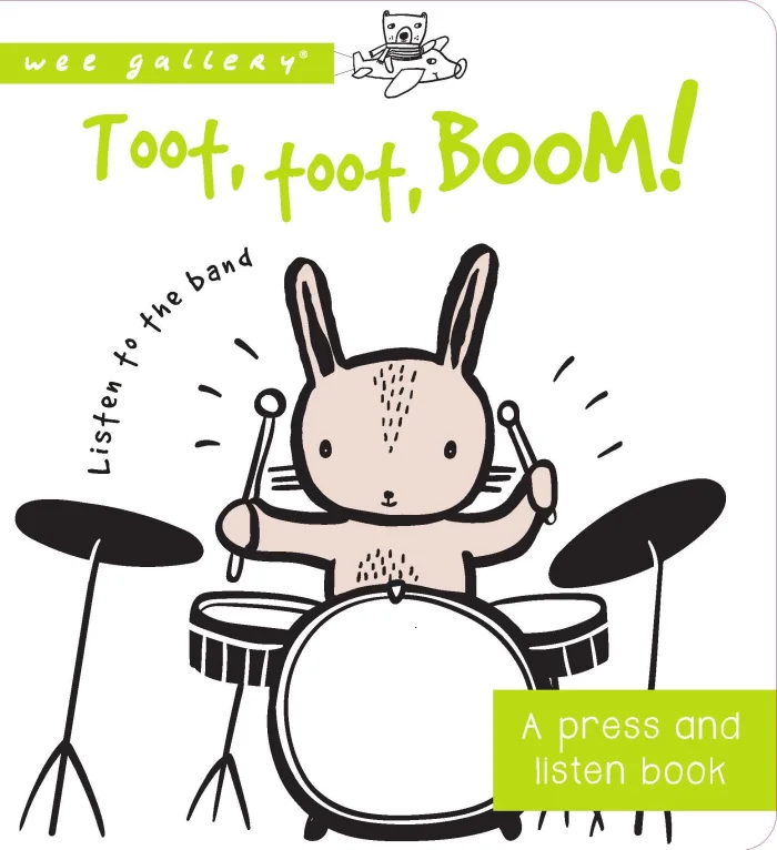Toot, Toot, Boom!, anglická kniha - leporelo