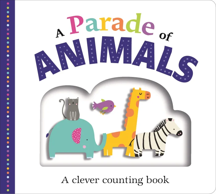 A Parade of Animals, anglická kniha - leporelo