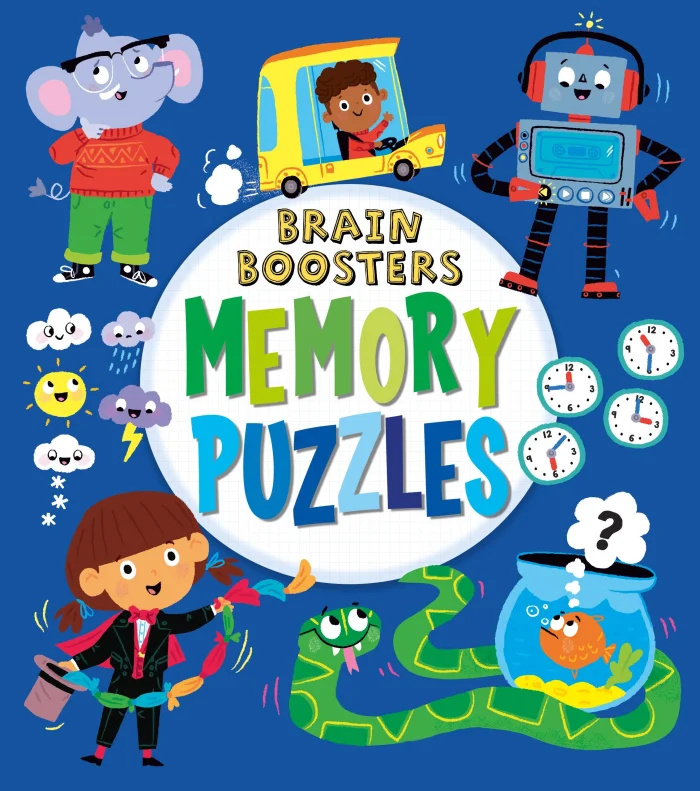 Brain Boosters: Memory Puzzles, anglická kniha
