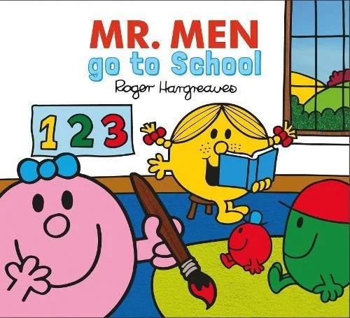 Mr. Men go to School, anglická kniha