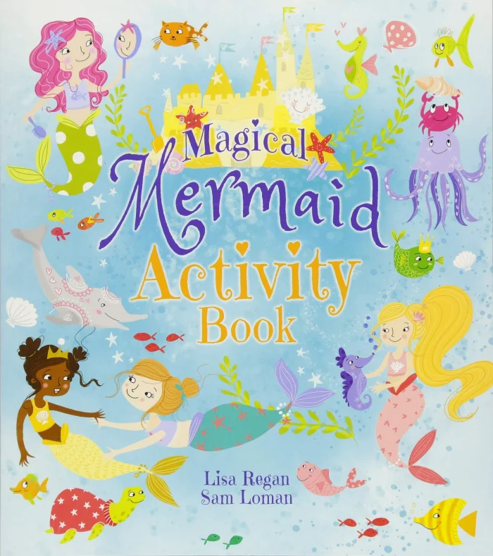 The Magical Mermaid Activity Book, anglická kniha s aktivitami
