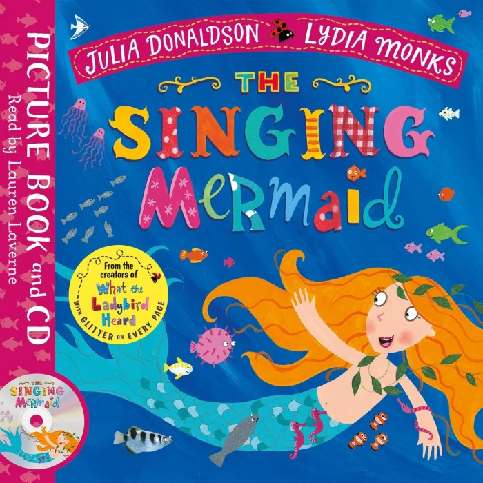 The Singing Mermaid, anglická kniha s CD
