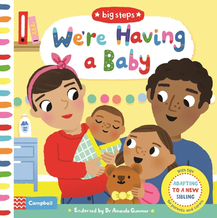 We're Having a Baby, anglická kniha - leporelo