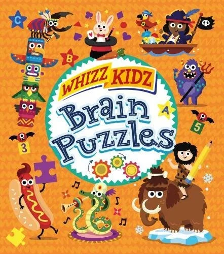 Whizz Kidz: Brain Puzzles, anglická kniha
