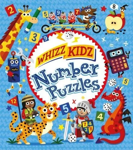 Whizz Kidz: Number Puzzles, anglická kniha