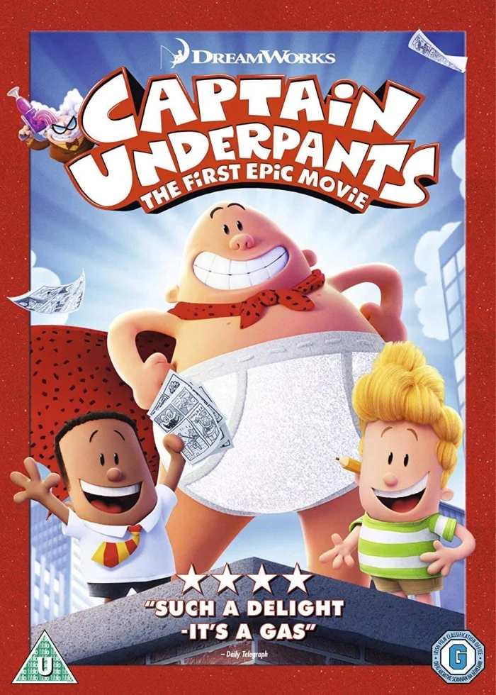 Captain Underpants, DVD