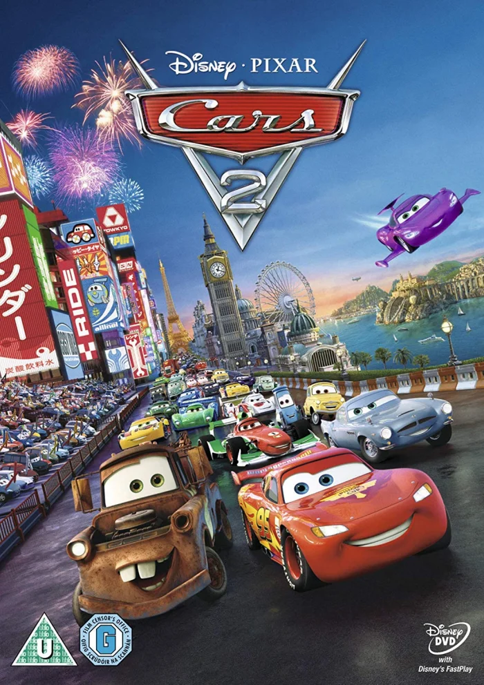 Cars 2, DVD