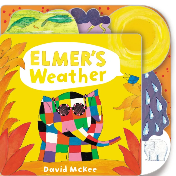 Elmer's Weather, anglická kniha - leporelo