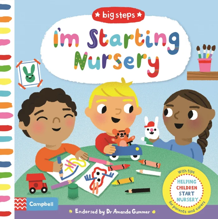 I'm Starting Nursery, anglická kniha - leporelo