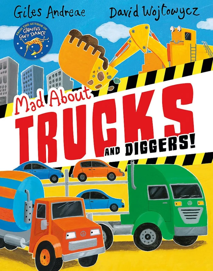 Mad About Trucks and Diggers!, anglická kniha