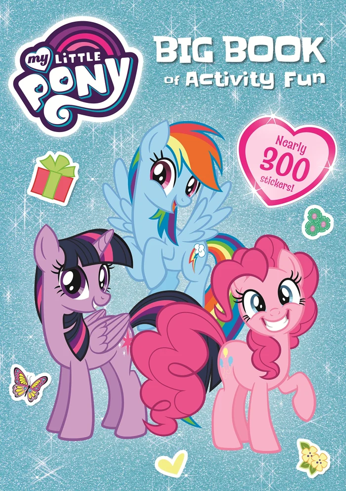 My Little Pony Big Book of Activity Fun, zošit s aktivitami a nálepkami