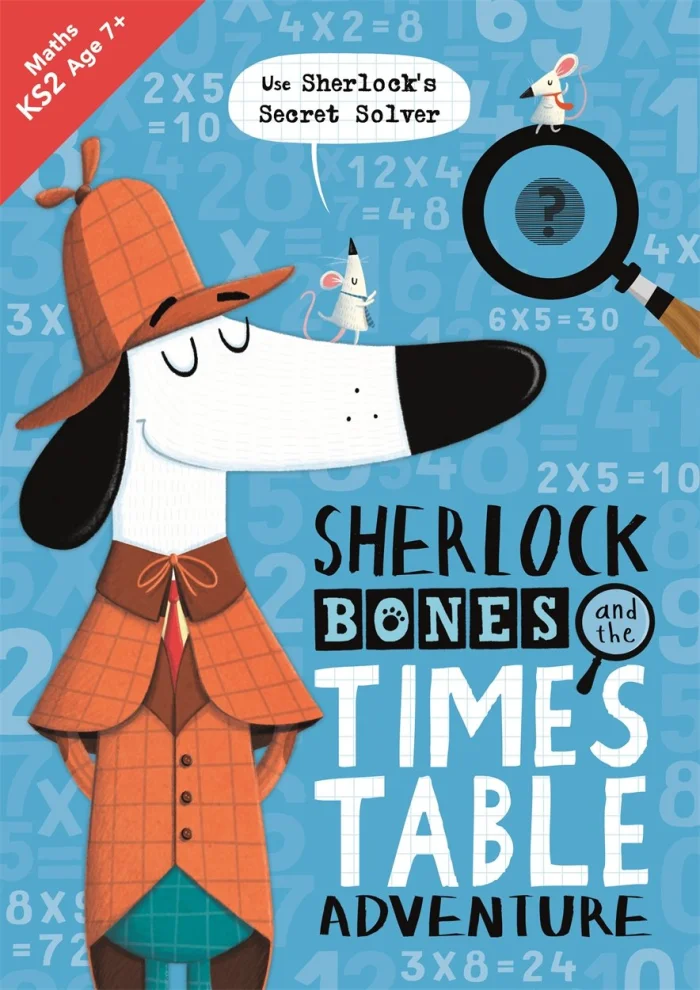 Sherlock Bones and the Times Table Adventure, zošit s aktivitami