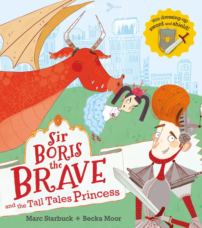 Sir Boris the Brave and the Tall Tales Princess, anglická kniha