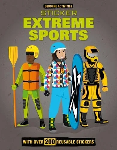 Sticker Extreme Sports, nálepkový zošit