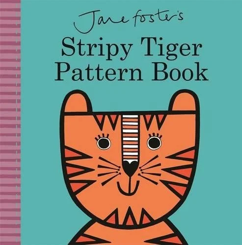 Stripy Tiger Pattern Book, anglická kniha - leporelo