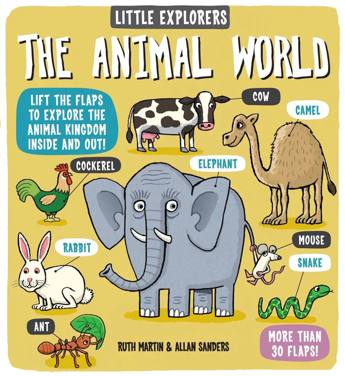 The Animal World, anglická kniha - leporelo