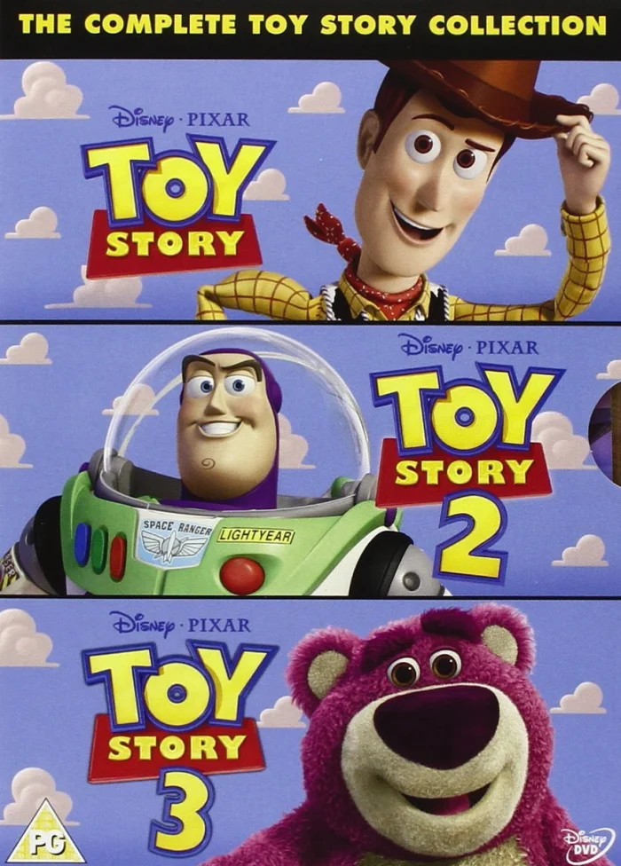 Toy Story 1-3, DVD