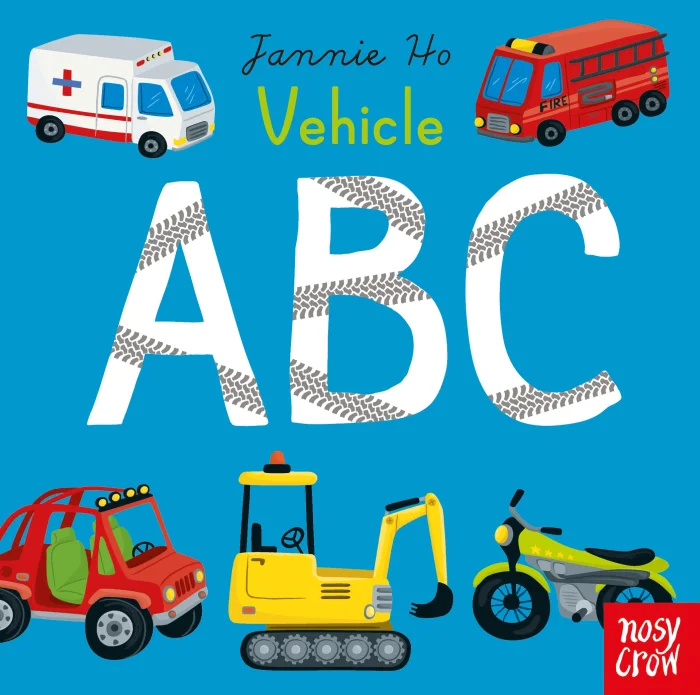 Vehicles ABC, anglická kniha - leporelo