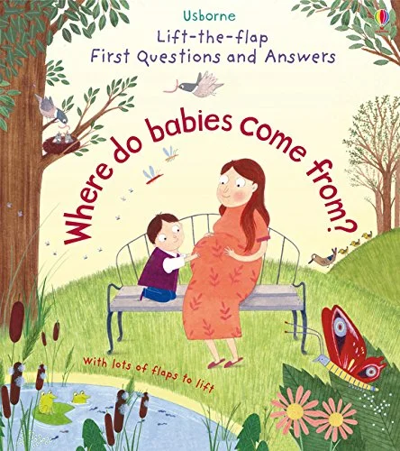 Where Do Babies Come from?, anglická kniha - leporelo