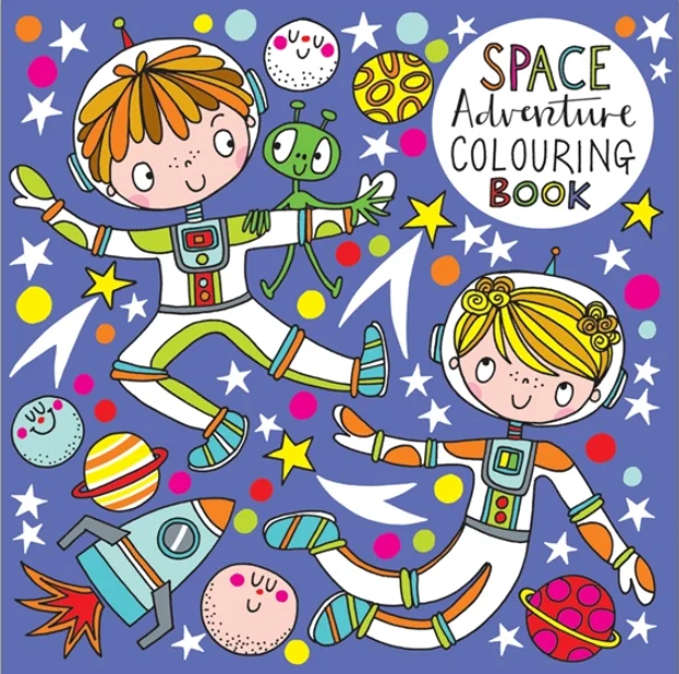 Adventures in Space Colouring Book (SQCBK21), omaľovánka