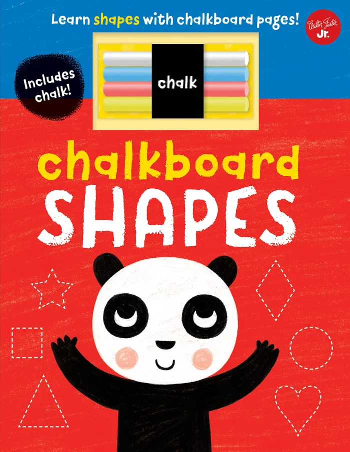 Chalkboard Shapes, anglická kniha