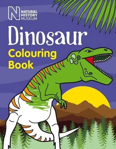 Dinosaur Colouring Book, omaľovánka