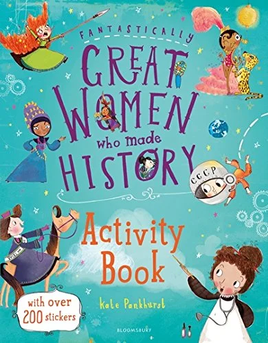 Fantastically Great Women Who Made History Activity Book, zošit s aktivitami