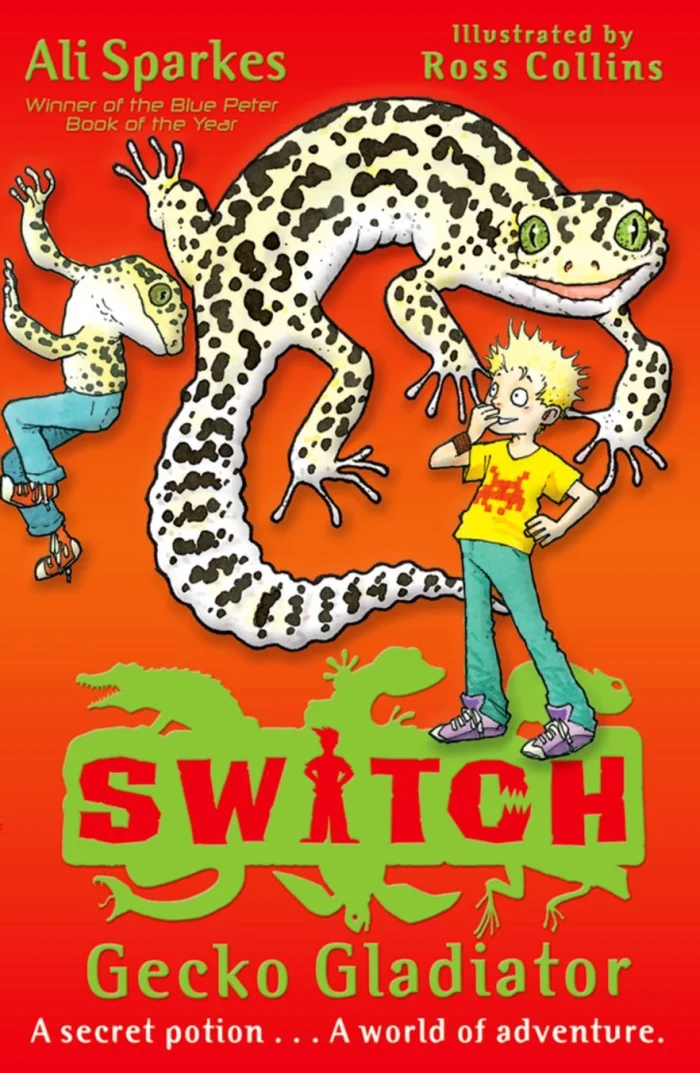 Gecko Gladiator (10), anglická kniha