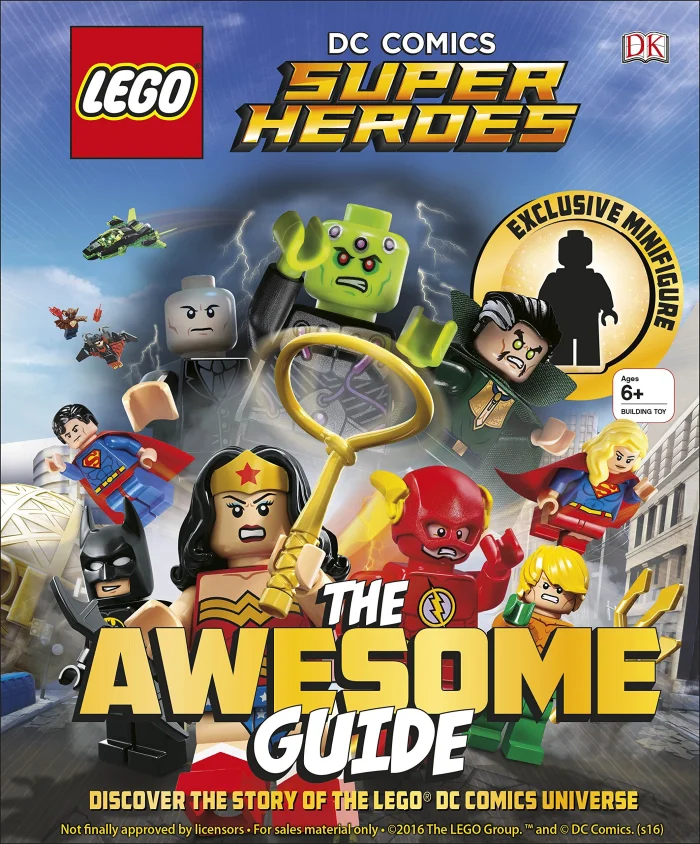 LEGO® DC Comics Super Heroes The Awesome Guide, anglická kniha