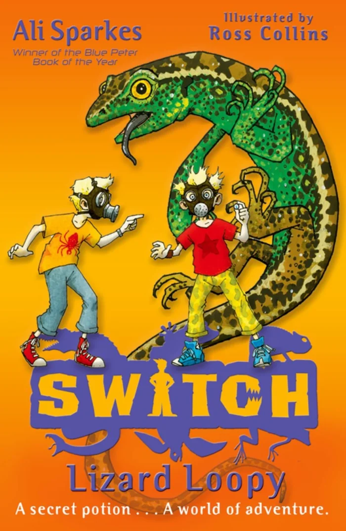 Lizard Loopy (7), anglická kniha