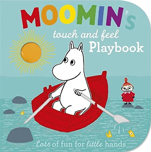 Moomin's Touch and Feel Playbook, anglická kniha - leporelo