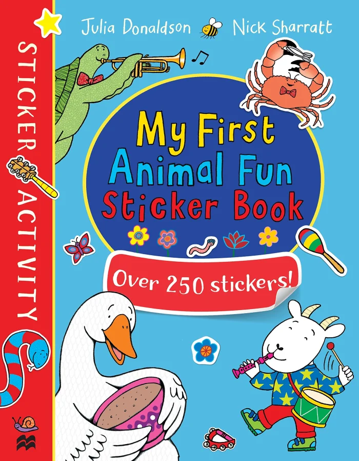 My First Animal Fun Sticker Book, nálepkový zošit