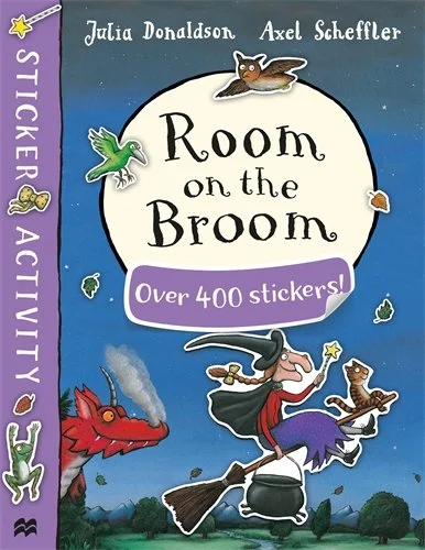 Room on the Broom Sticker Book, nálepkový zošit