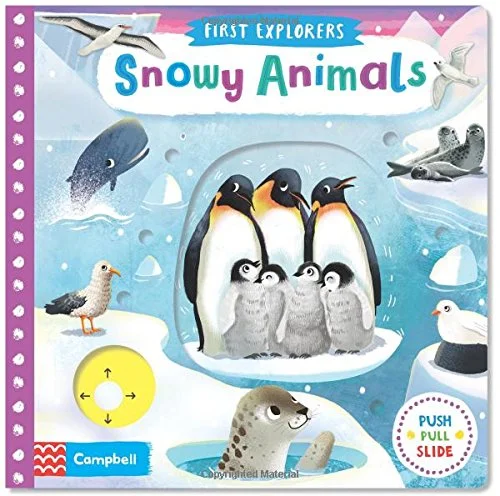 Snowy Animals, anglická kniha - leporelo