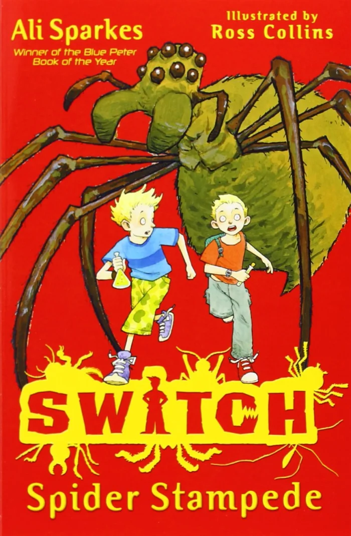 Spider Stampede (1), anglická kniha