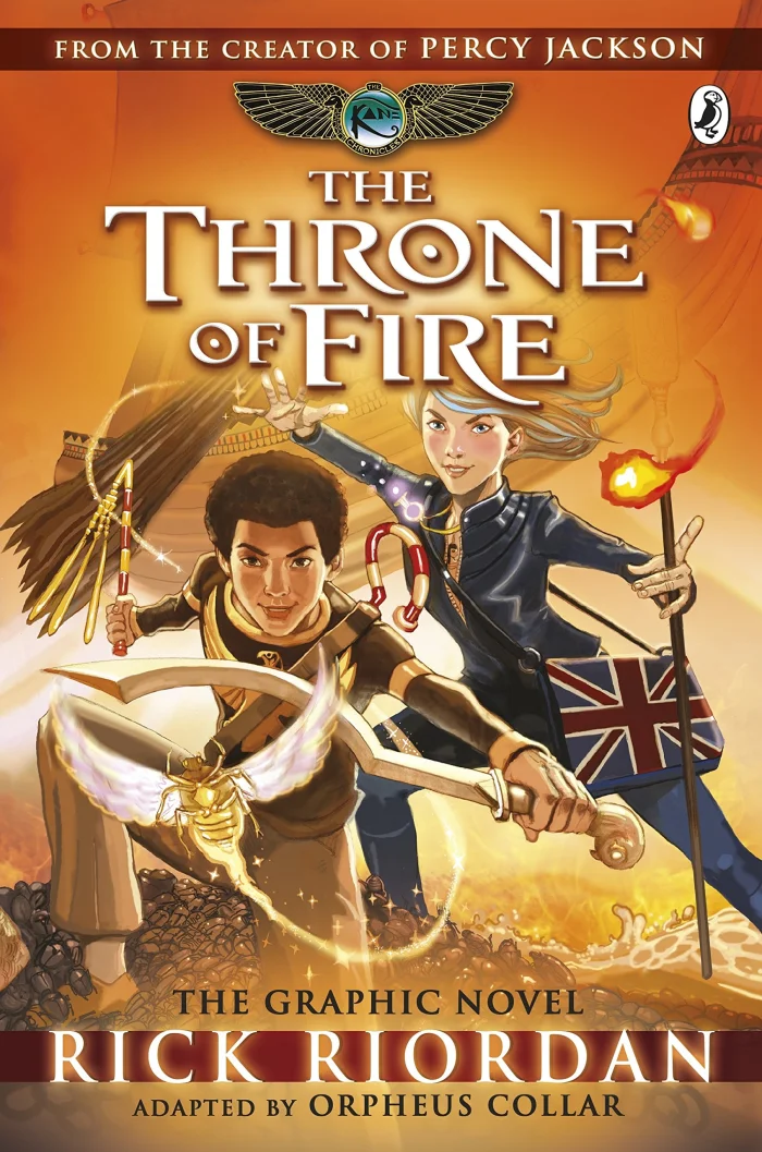 The Throne of Fire (2), komiks