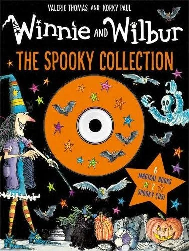 Winnie and Wilbur: The Spooky Collection, 6 x anglická kniha s CD