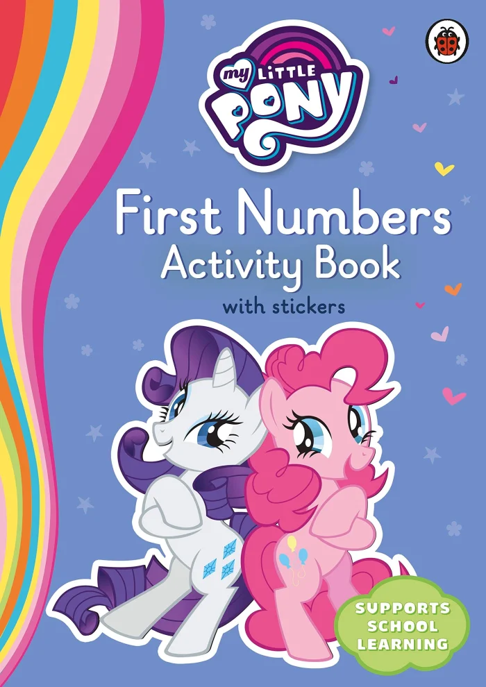 My Little Pony First Numbers Activity Book, pracovný zošit