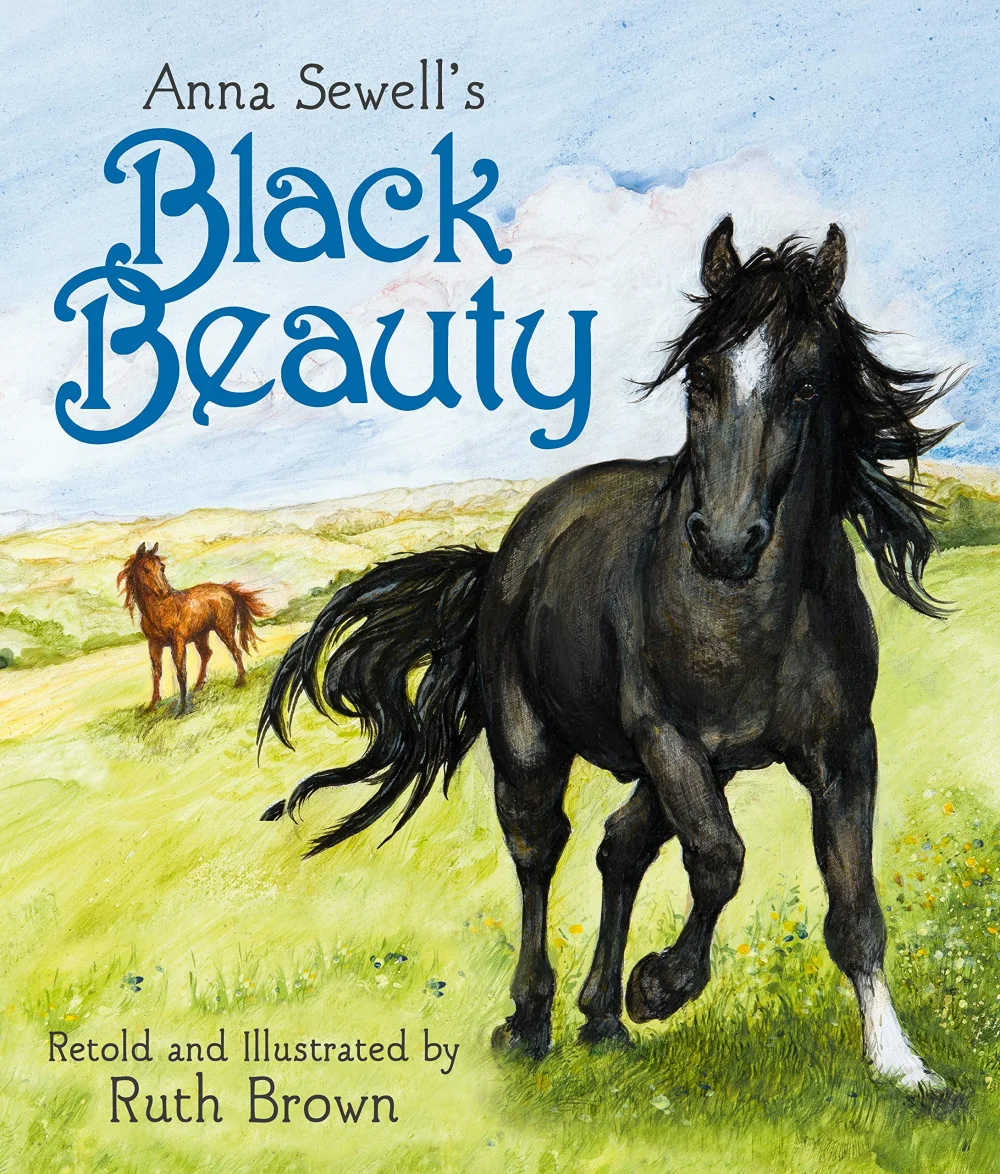 Black Beauty, anglická kniha