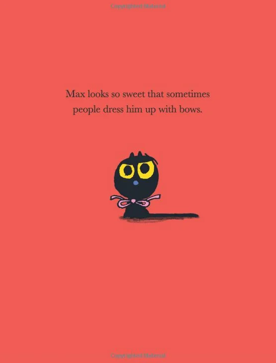 Max the Brave, anglická kniha - leporelo
