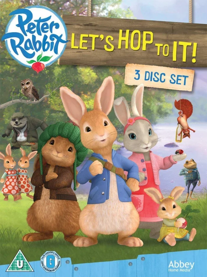 Peter Rabbit - Lets Hop To It Triple DVD Box Set, DVD