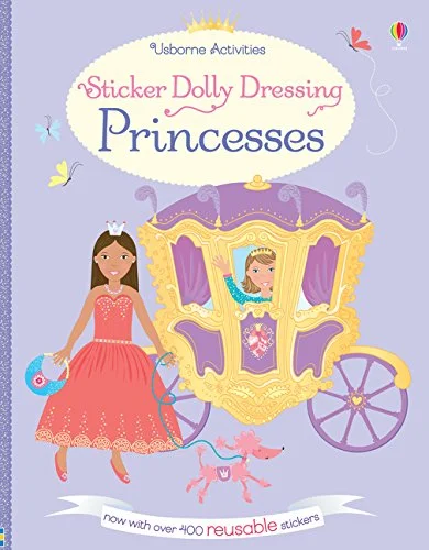 Princesses, nálepkový zošit