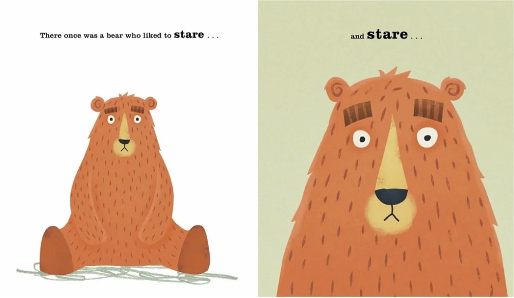 The Bear Who Stared, anglická kniha